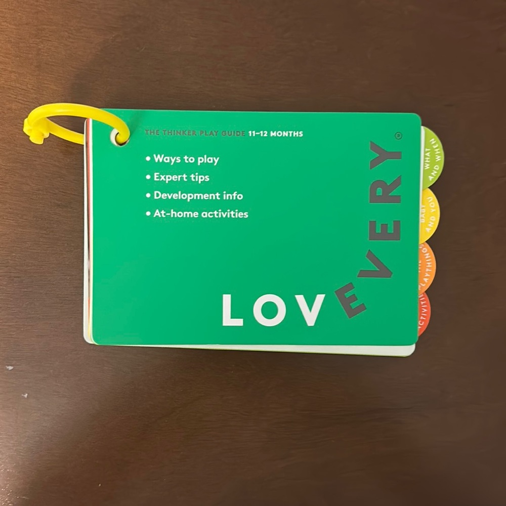 Lovevery - The Thinker Play Guide 11-12 Months